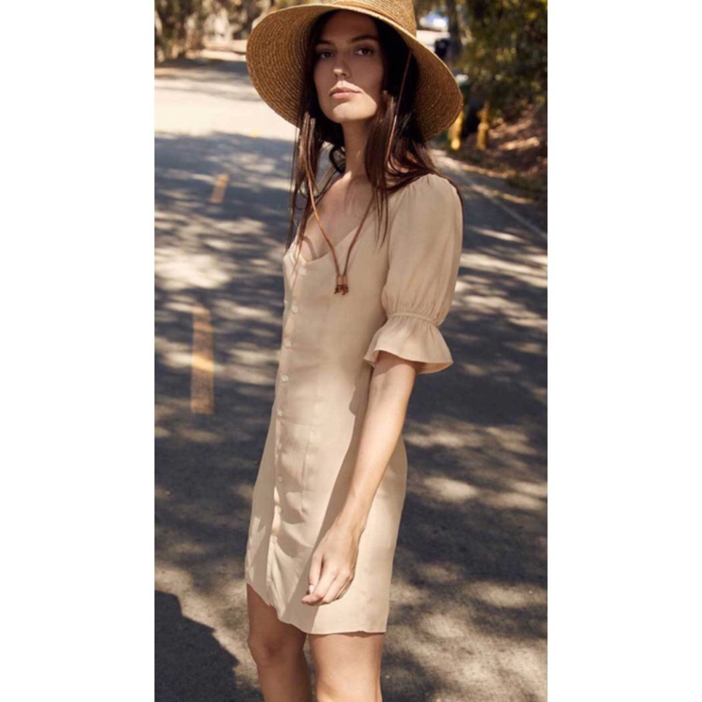 Christy Dawn Ono Dress in Butterscotch